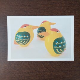 ポストカード(ミツユビカワセミ)