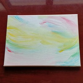 喜び　抽象画　原画