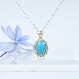 ターコイズ ペンダントトップ SV925 シルバー CJ033CIBSN