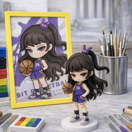 ちびキャラ人形オーダー｜ラフ案から制作OK｜オリジナルキャラ立体化