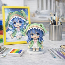 イラスト→ちびキャラドール｜手のひらサイズの立体作品｜オーダー