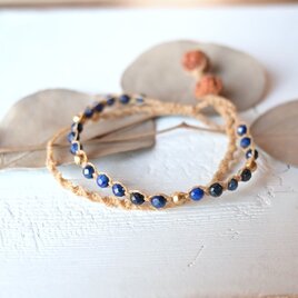 日本の麻&ﾗﾋﾟｽﾗｽﾞﾘのﾌﾞﾚｽﾚｯﾄ