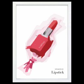 リップラッピング　送料無料 　イイネたのしいポスター　イラスト　ポスター　アートポスター　アート/sei検索新着順　4050