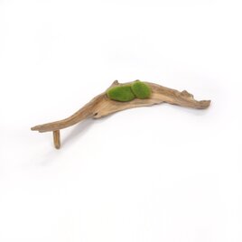 【温泉流木】カーブ上り坂ハイウェイのような流木飾り台座 置台 飾り台 木製 流木インテリア