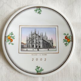 イタリア【Richard Ginori】2002年イヤープレート「ミラノ大聖堂」