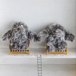 Little gray pocket Yeti - MMM MADE