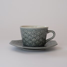 Jens H. Quistgaard Azur C&S クイストゴー アズール カップ＆ソーサー 八角形 オクタゴナルソーサー