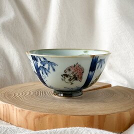 チコロット❤️Mサイズ❤️すべて手描き❤️染付け❤️ご飯茶碗お雑煮やぜんざい❤️小鉢❤️童話❤️舌切り雀