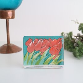 iittala イッタラ / Helja ヘルヤ /  tulppaanit ガラスカード  No.6262