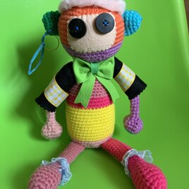 ハートチャンネル人形（知的なおさる）