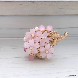 桜の帯留め小枝Ver.（Ｇ）