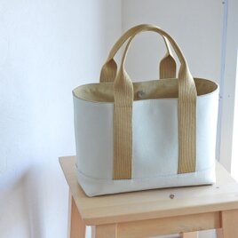 シンプルトート ミニ　ホワイト