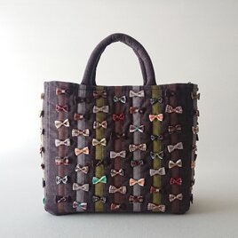 ribbon parts bag [brown]