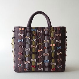 ribbon parts bag [brown]