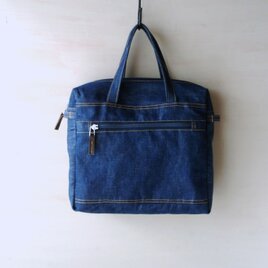 ◆試作品◆ デニムのスクエアーバッグ