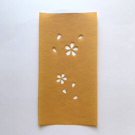 ステンシル型紙（桜・花びら・Ｅ）