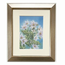 天高く（パステル画　原画）