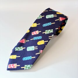 アイスバー柄ネクタイ