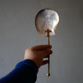 シェルのスプーン　フランスアンティーク　デコレーション　アンティークのある暮らし