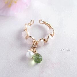 14kgf 桜氷イヤーカフ (片耳) 【MN-614EC】