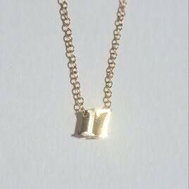 数字( ナンバー ) ふっくら2ケタネックレス