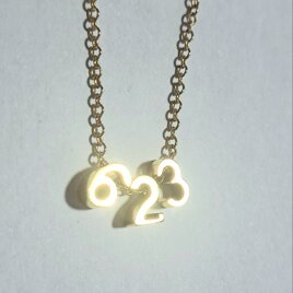 数字( ナンバー ) 3ケタふっくらネックレス