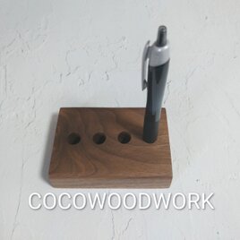 46601ペン立て(ウォールナット材)