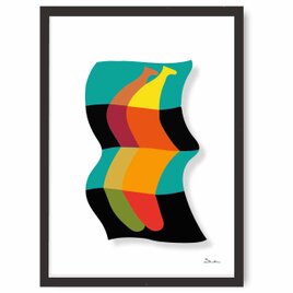 ペーパーバナナ　送料無料 　あらゆるお部屋のポスター　イラスト　ポスター　アートポスター　アート/sei検索新着順　1921