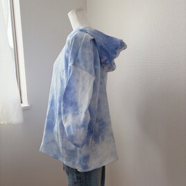 1点もの！ダブルガーゼポッケ付きパーカー