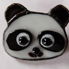 ピンブローチ（パンダ）