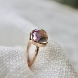 K10[orange×purpleのametrine]ring