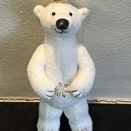 パウダーベアキーホルダーnew生地付属付き