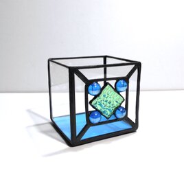 B dama 4つのステンドボックス