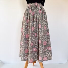 やわらかインド綿ギャザースカート