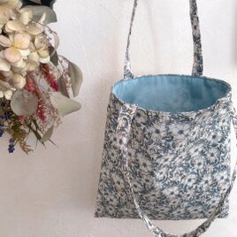 ＊リバティ小さな手提げバッグ＊メイ・モリス