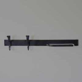 フック付き板バー(2連)