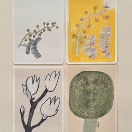 ポストカード春の気配（6枚＋おまけ1枚）