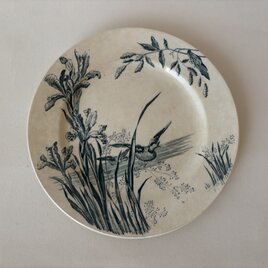 Jules Vieillard（ジュール・ヴィエイヤール）/SAMARITAINE フランスアンティークディナープレート