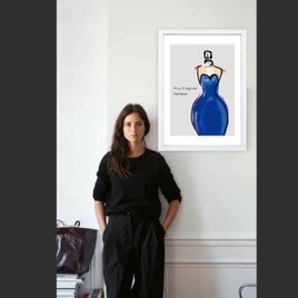 フレグランス　送料無料 　イラスト　A4〜A0　ポスター　アートポスター　アート/sei検索新着順　4052