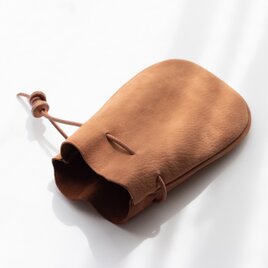 山羊革巾着　226145