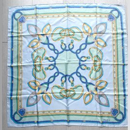 スカーフ　シルクスカーフ　Piaget　ピアジェ　ジュエリーモチーフ　ダイヤモンド 12ACdg41