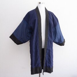 野良着 昭和初期〜中期・東北｜縞模様×クレイジーパターン 木綿 古布｜ジャパンヴィンテージ