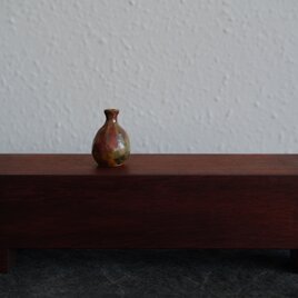 【1点限定】無垢材の切出し脚付き台　樹種不明　オイル仕上げ ＜3＞