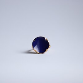 【指輪】花　紺