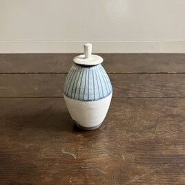 仏具 インディゴ 骨壷 のっぽ