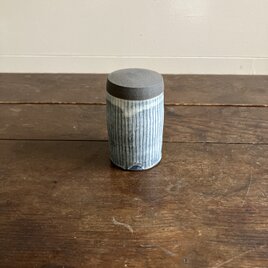 仏具 インディゴ 骨壷 筒形