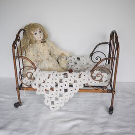 折り畳みドールベッド　ロートアイアン　フランス