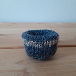 opal毛糸ミニかご（リバーシブル）