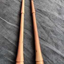 紡ぎ独楽・阿呍(２本セット) 李(スモモ)