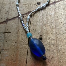 ＊古のネックレス＠ビンテージビーズ＋アジア、ベネチア、アメリカ新旧のシードビーズ＋エチオピアメタル、カレンシルバー他古いビーズ